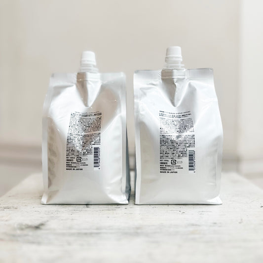 OKINI シャンプー&トリートメント 1000ml詰め替え用パウチセット