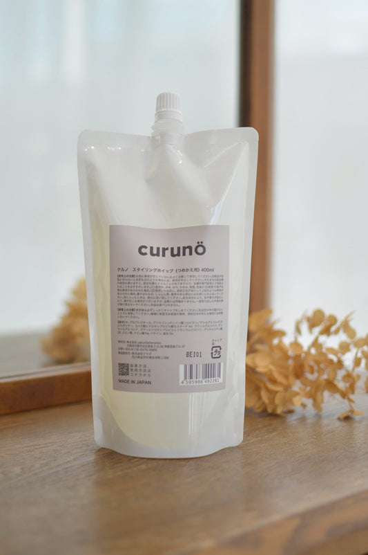 【定期便】０４スタイリングホイップ  詰め替え用パウチ 400ml