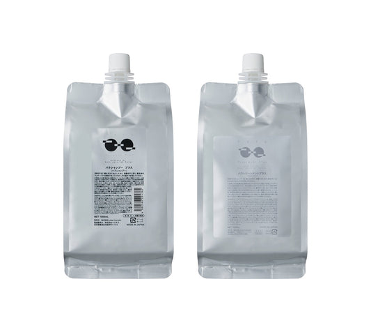 パラシャンプー＆トリートメントプラス 1000ml 詰め替え用パウチセット